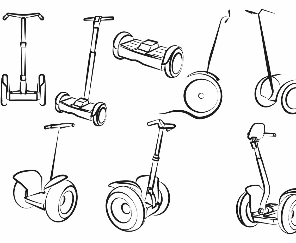 Free Set Of Electric Scooter