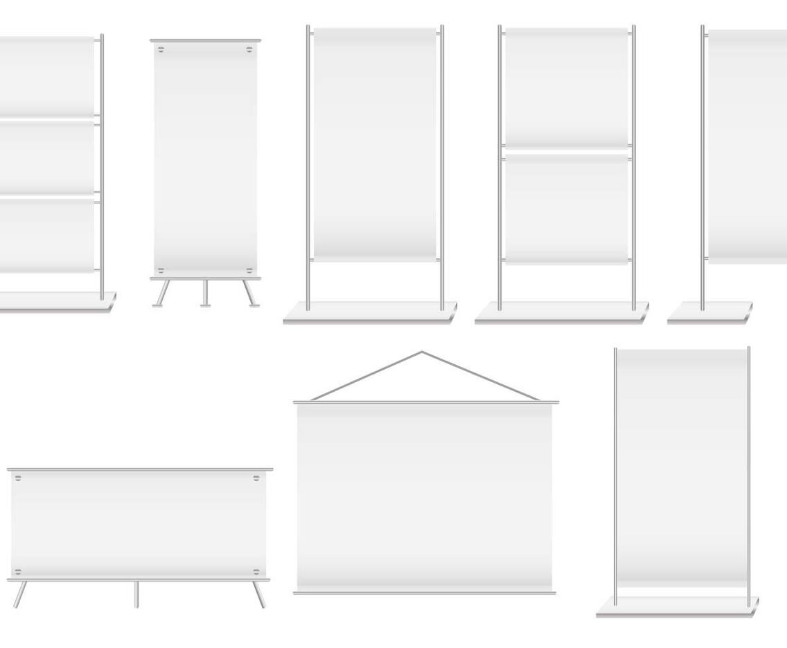 Kakemono Banner Vectors