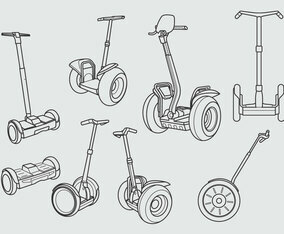 Free Segway Icon Design