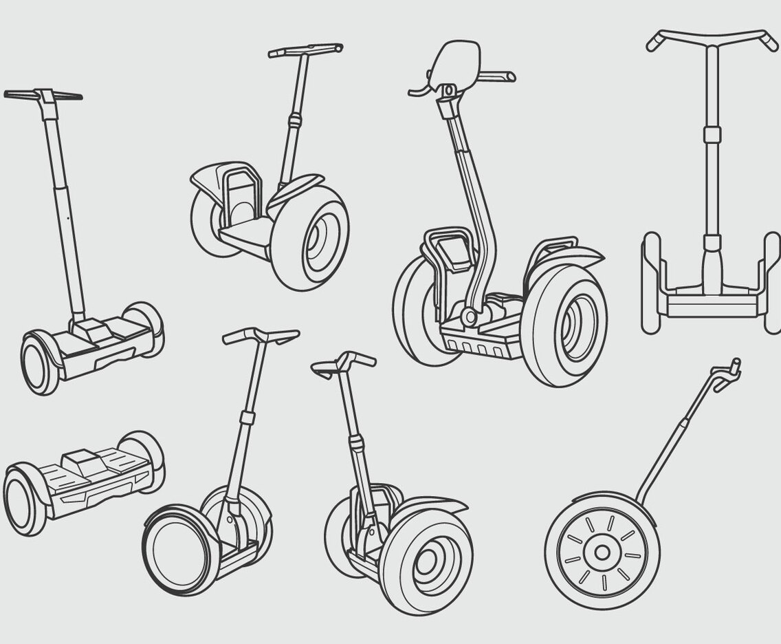 Free Segway Icon Design