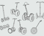 Free Segway Icon Design