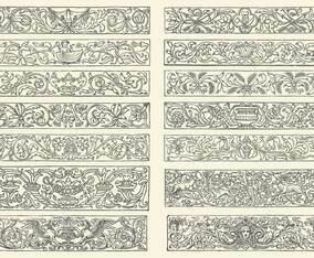 Flourish Banner Vectors