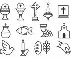 Free Sacraments Icon Set