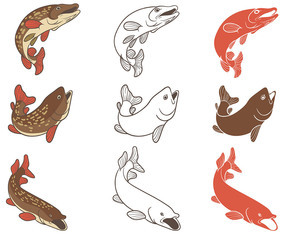 Free Pike Icons Vector