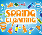 Spring Cleaning vector illustration