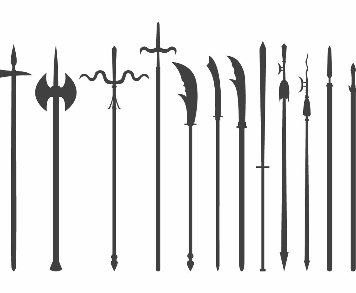 Free Pike and Long Range Melee Weapon Vector