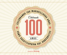 100th Aniversario Illustration
