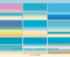 Illustrator Gradient Beach Swatches