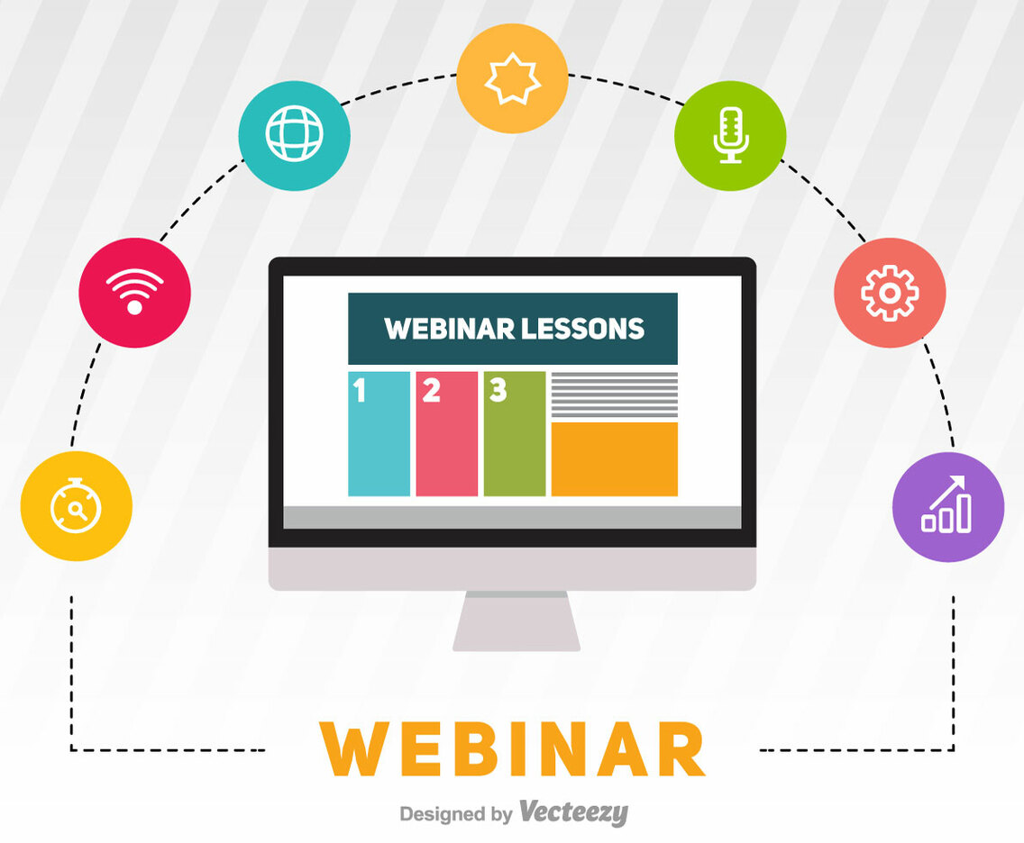 Webinar Vector Illustration
