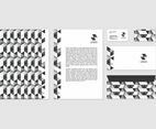 Free Black Vector Letterhead Design