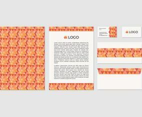 Free Abstract Vector Letterhead Design