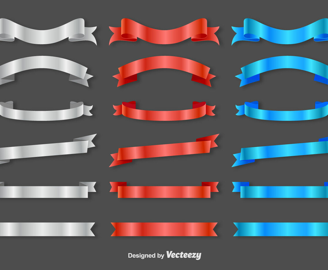 Ribbon Sashes - Vector