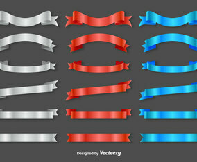 Ribbon Sashes - Vector