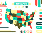 Free Vector US Infographics