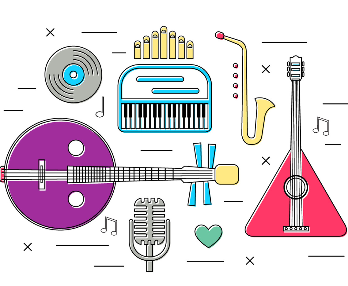 Free Vector Musical Instruments