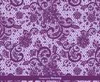 Vector Purple Lace Texture