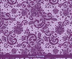 Vector Purple Lace Texture
