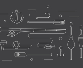 Fishing Vector Illustrations