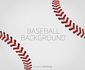Vector Baseball Laces Background For Design