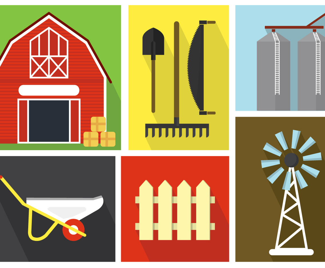 Farm Vector Illustrations