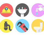 Plumbing Vector Icons