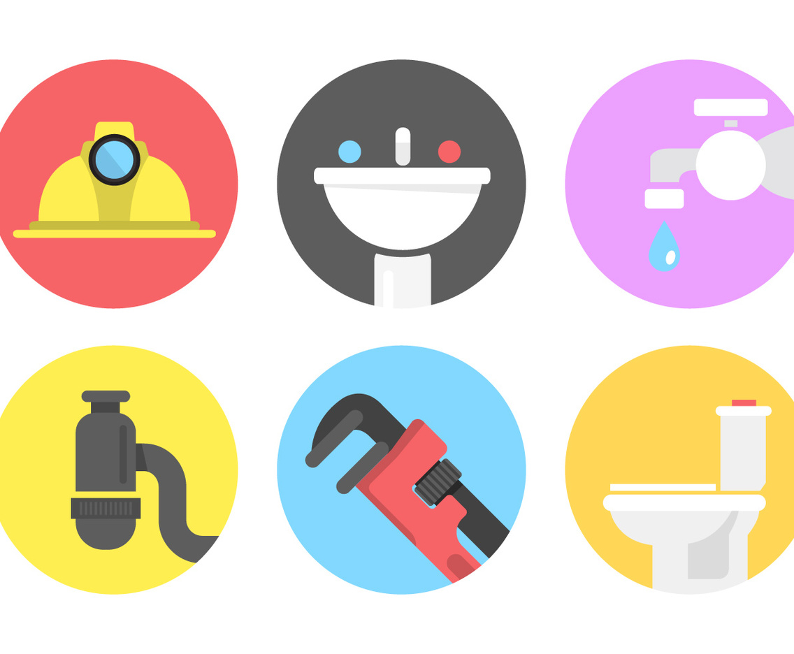 Plumbing Vector Icons