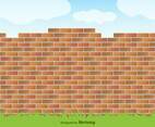 Vector Red Brick Wall