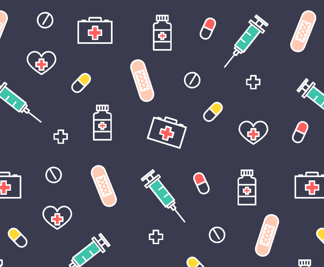 Free Medical Pattern Vector