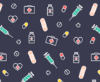 Free Medical Pattern Vector