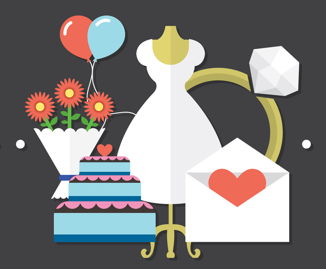 Free Wedding Vectors