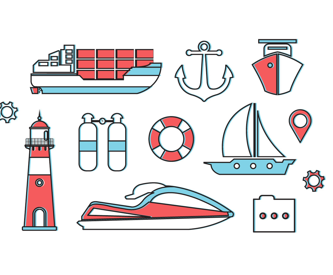 Free Nautica Vector Elements