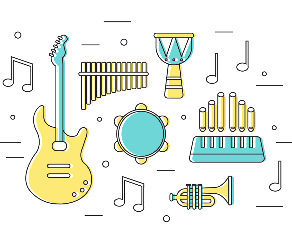 Free Vector Musical Instruments