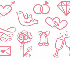 Free Wedding Vectors