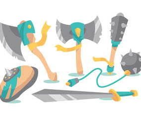 Barbarian Vector Set