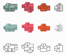 Home Rooftops Vectors