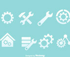 Service Tools Icons Vectors