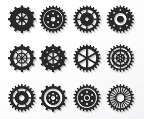Free Clock Parts Vector