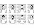 Mugshot Vector People