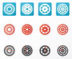 Bright Clock Parts Vectors