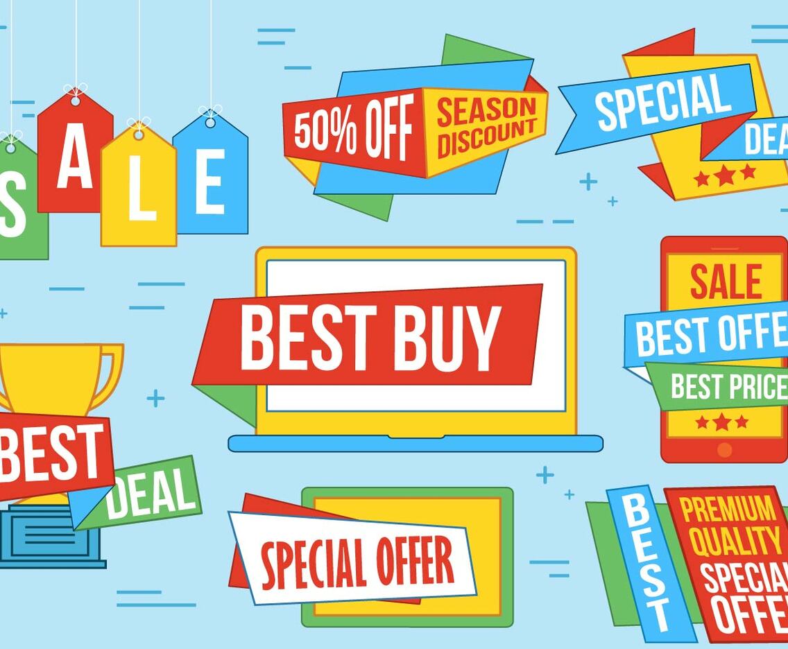 Free Special Offer Vector Labels