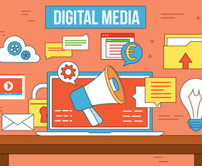 Free Vector Digital Media