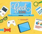 Free Geek Vector Icons