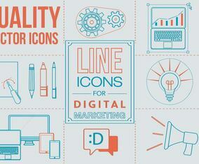 Free Linear Art Vector Icons