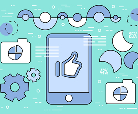 Free Social Media Vector Illustration