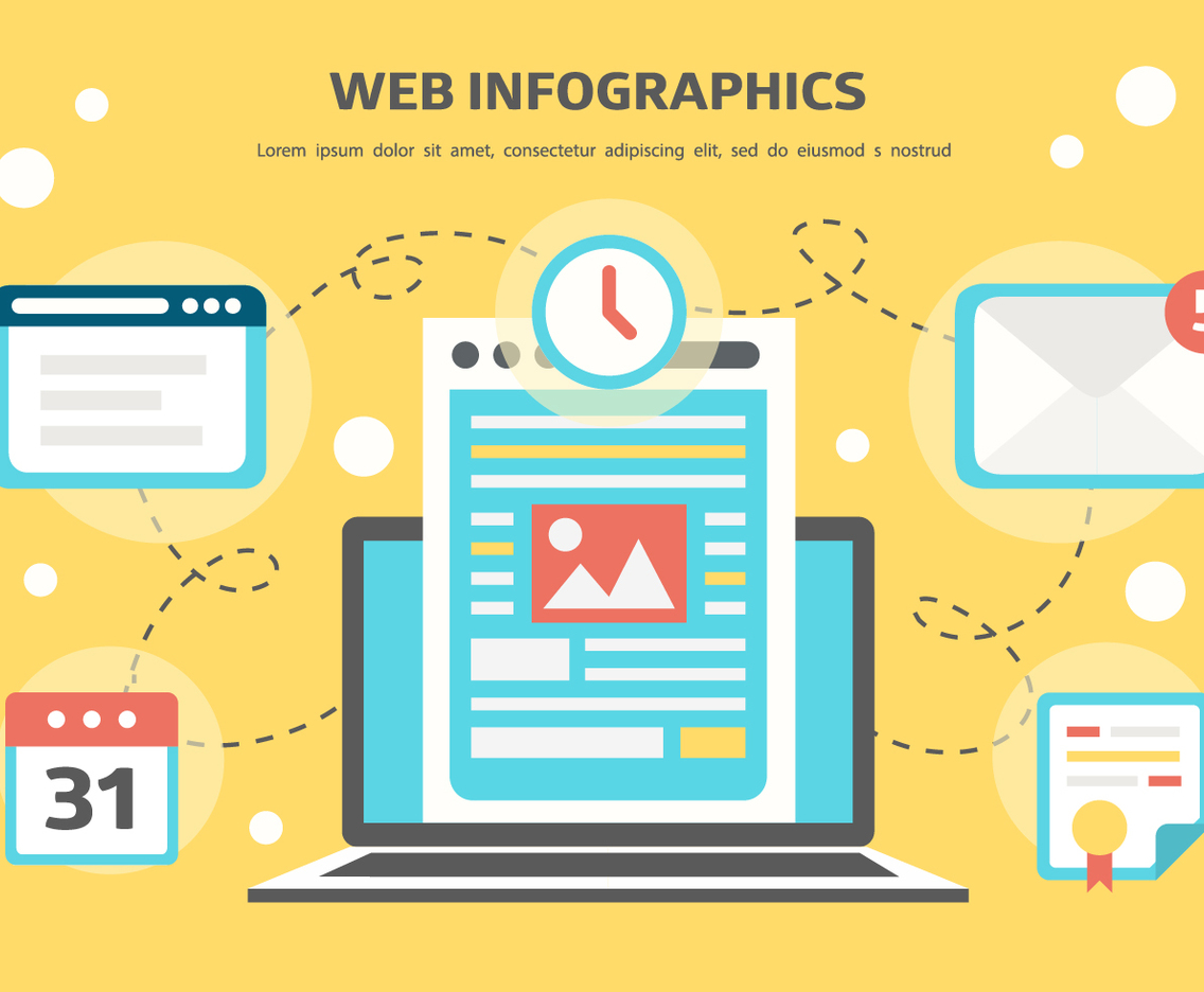 Free Web Vector Infographics