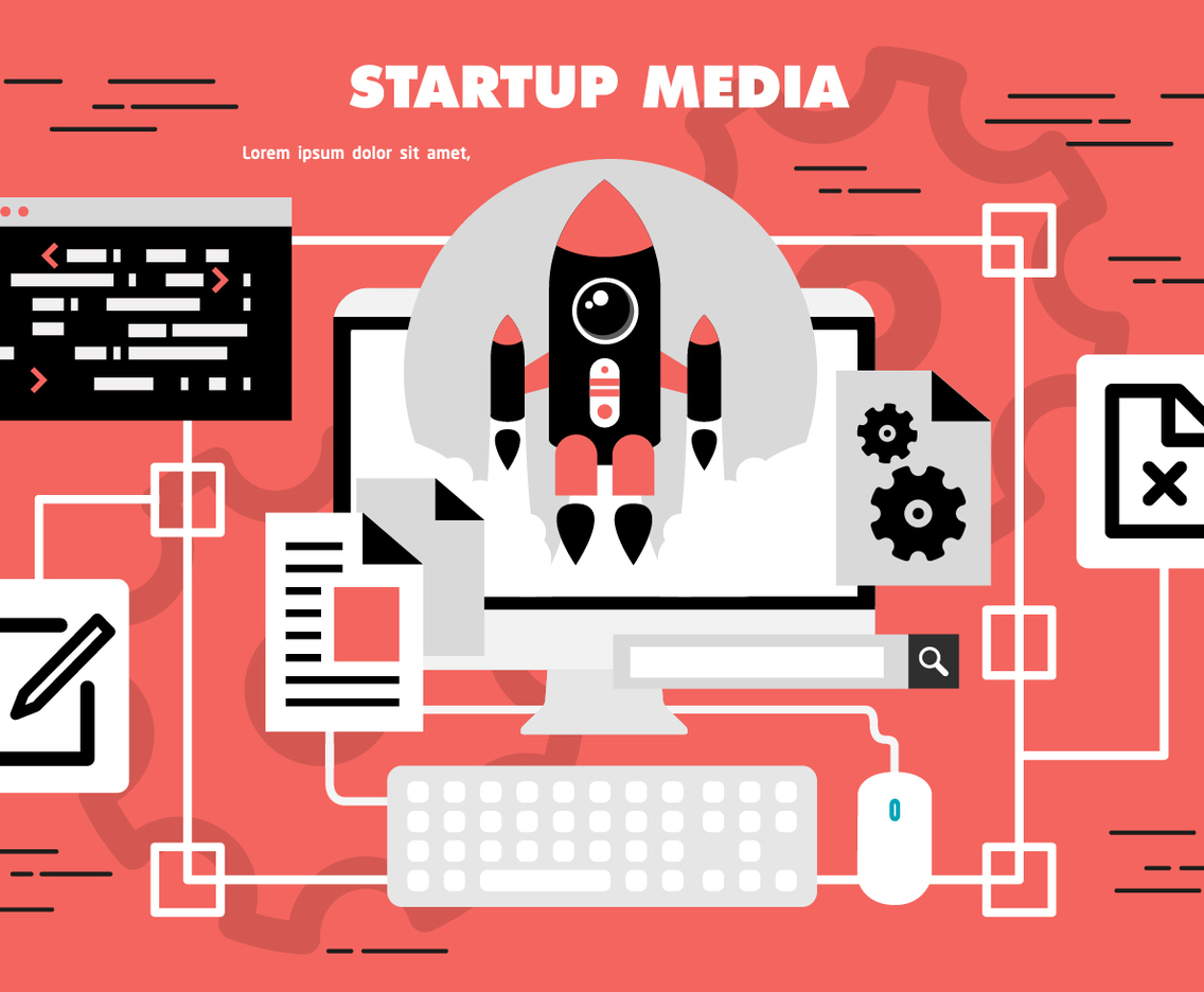 Free Startup Media Vector