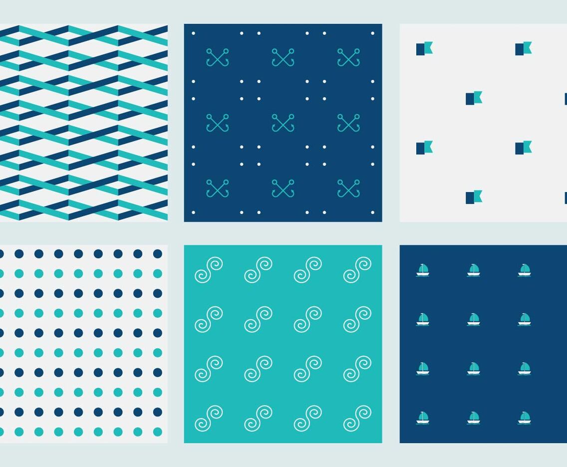 Free Marine Vector Patterns 5