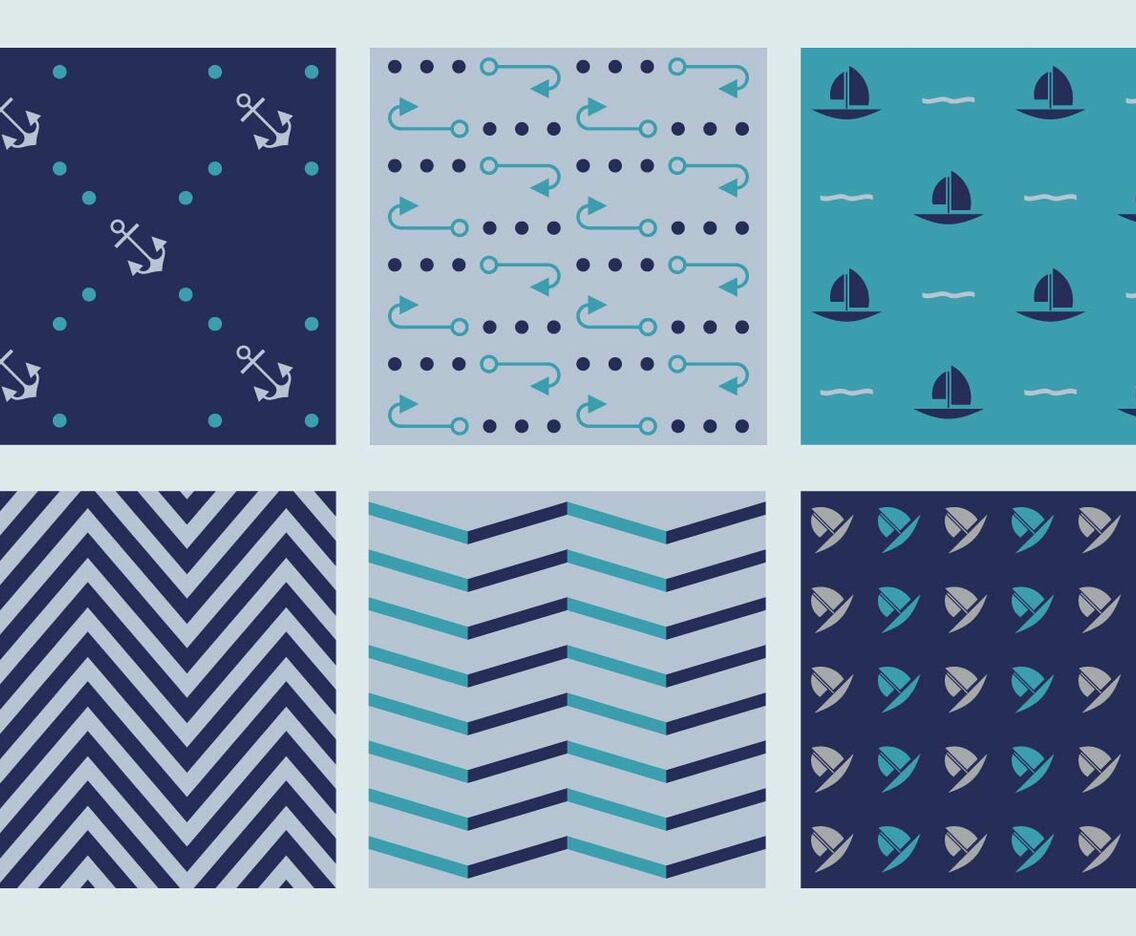 Free Marine Vector Patterns 4