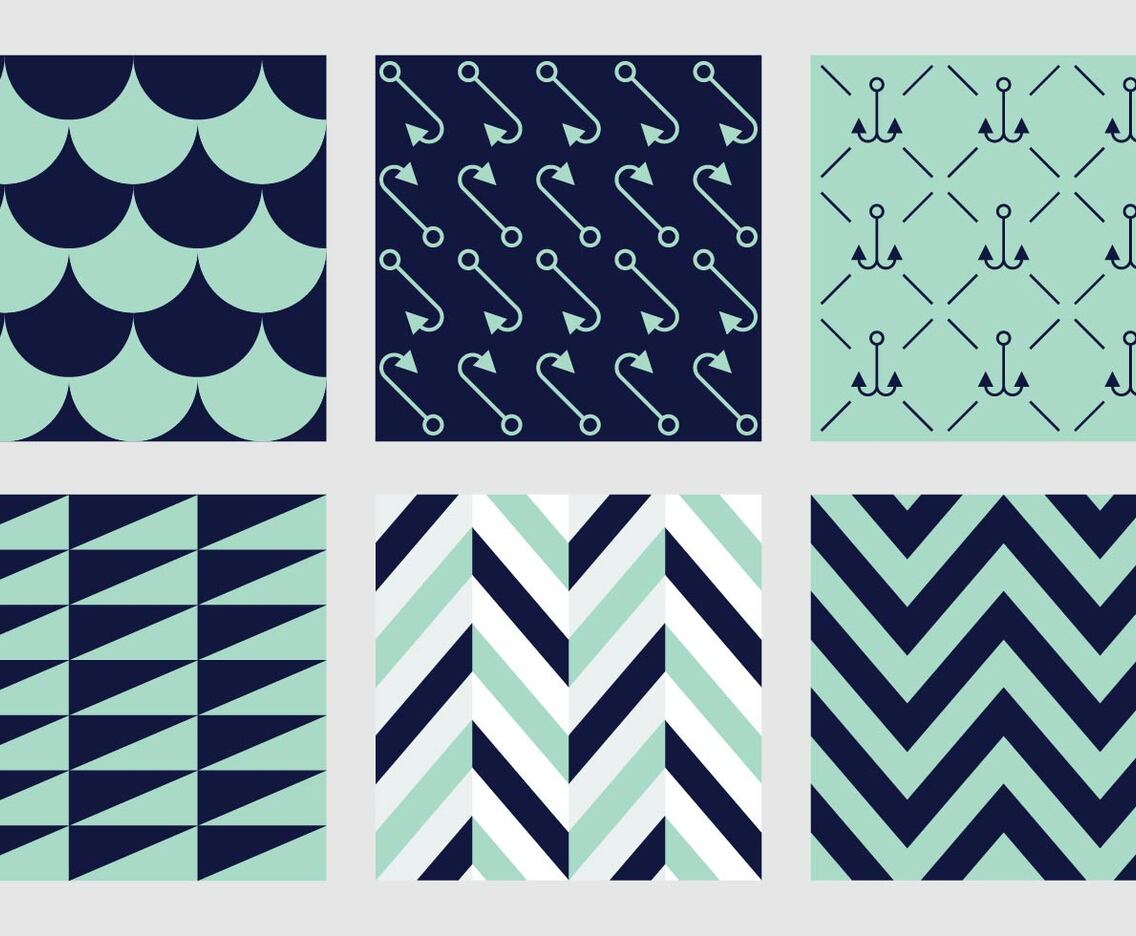 Free Marine Vector Patterns 1