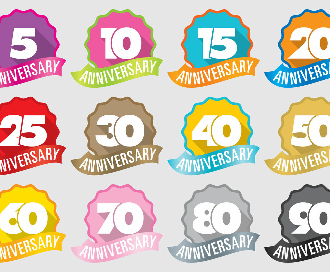 Anniversary Badges